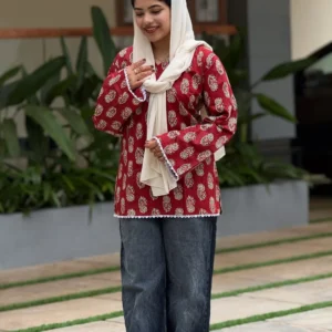 Printed Casual Kurti for Women | Comfortable Daily Wear Top